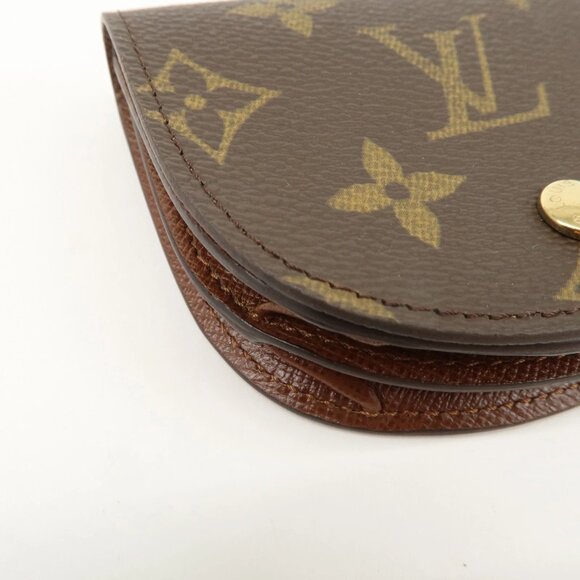 ❤️Authentic Louis Vuitton Monogram Porte Monnaie Gousset Coin Case❤️ - Picture 5 of 16